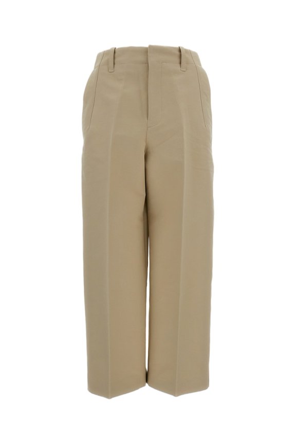 Mid-Rise Cropped Trousers With Signature 'J' Loop (Men's)