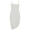 thumbnail image 1 of Jacquemus Woman La Robe Saudade' Mini White Draped Dress In Viscose Blend White Sizes FR 32-60, 1 of 3