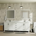 thumbnail image 1 of Jacques 80 in. W x 22 in. D White Double Bath Vanity and White Quartz Top, 1 of 4