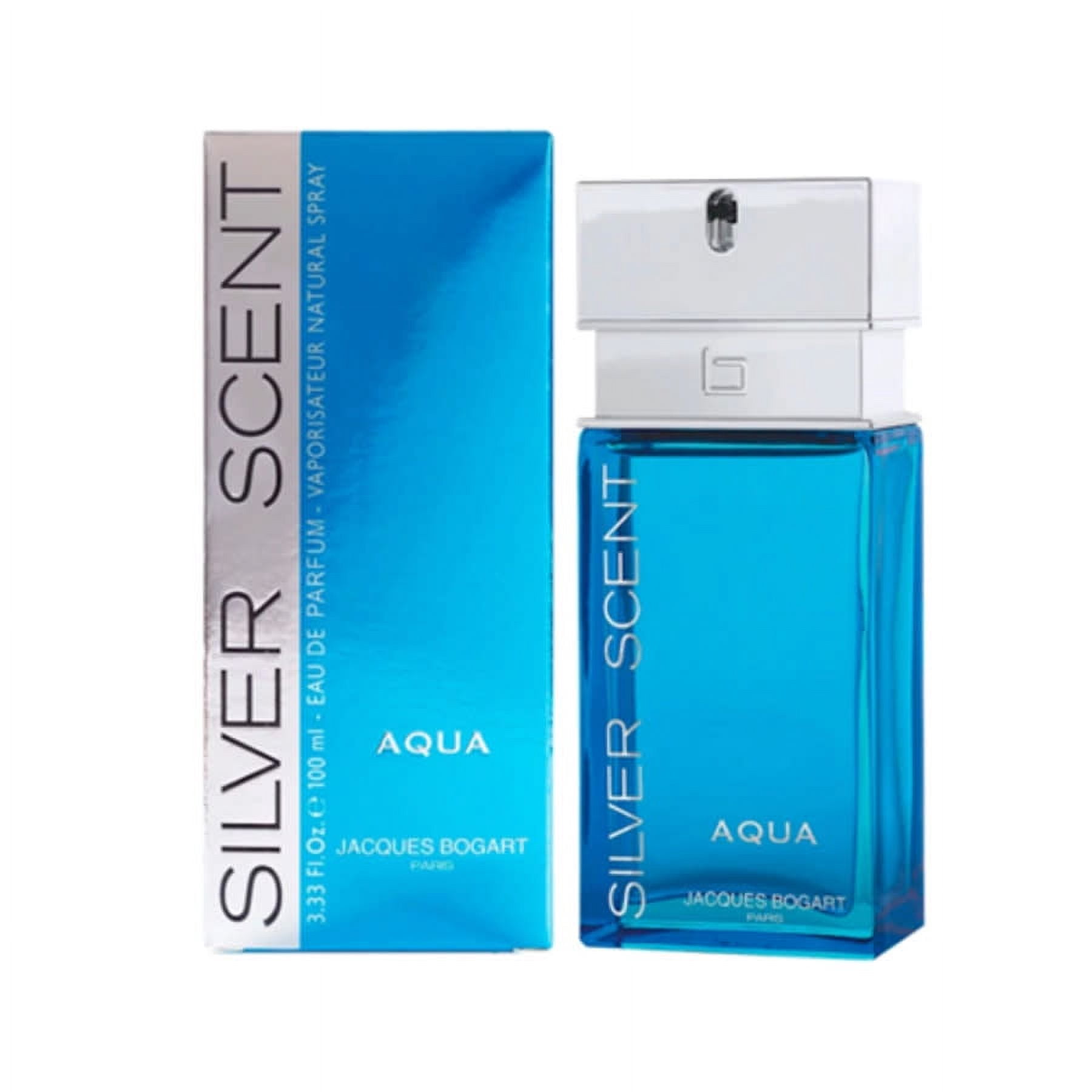 Jacques Bogart Men's Silver Scent Aqua EDP Spray 3.38 oz Fragrances 3355991006003