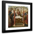 thumbnail image 1 of Jacques Daret 20x22 Black Modern Framed Museum Art Print Titled - The Presentation at the Temple (1434 - 1435), 1 of 5