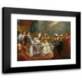 thumbnail image 1 of Jacques Dumont 18x15 Black Modern Framed Museum Art Print Titled - The Sacrement of Confirmation, 1 of 5