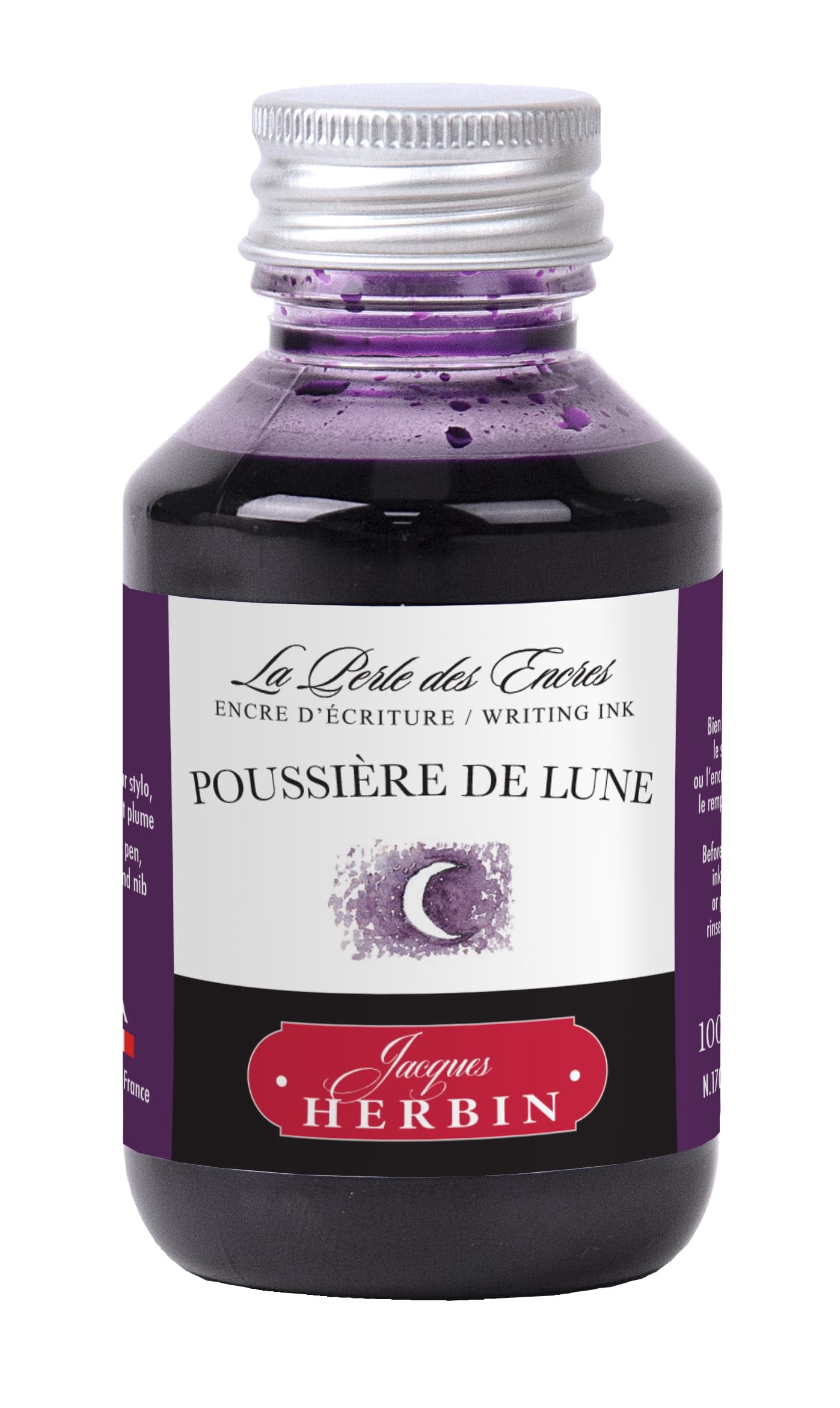 Jacques Herbin 17048T - Writing Ink Bottle 100ml - Fountain pens Roller ...