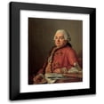 thumbnail image 1 of Jacques Louis David 15x18 Black Modern Framed Museum Art Print Titled - Portrait of Jacques-Francois Desmaisons (1782), 1 of 5