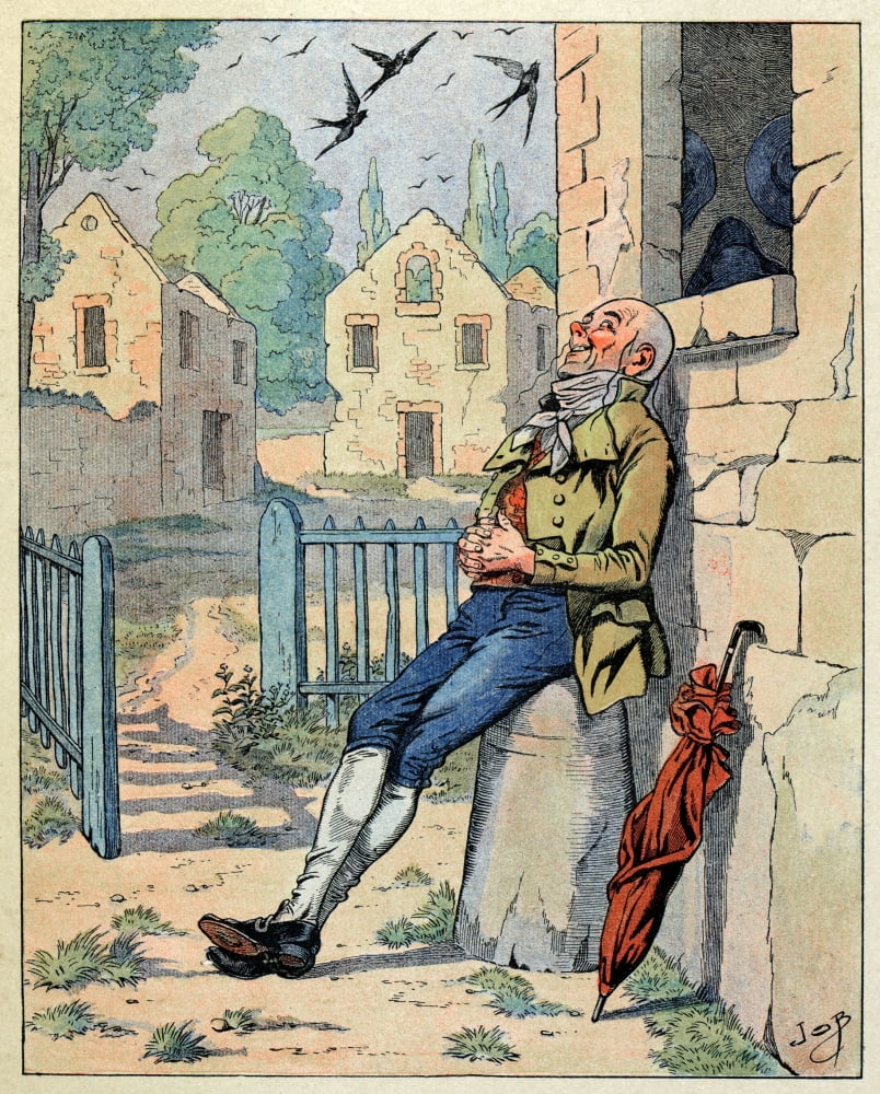 Jacques Marie Gaston Onfray De Breville Known As Job (1858-1931) Canvas Art - (18 x 24)