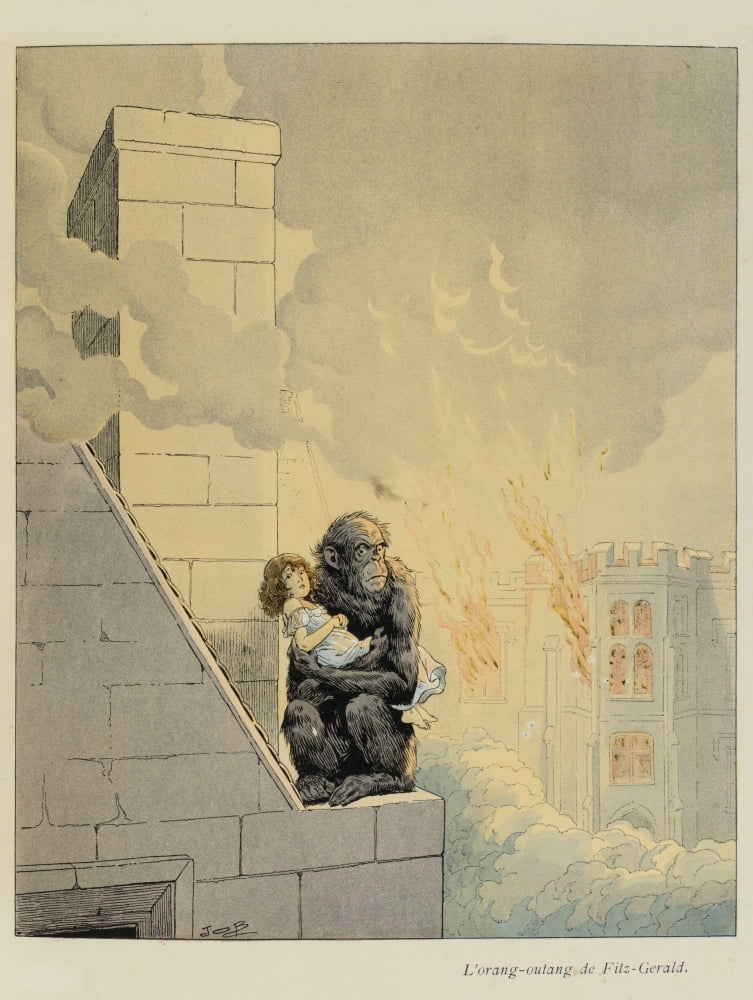 Jacques Marie Gaston Onfray De Breville Known As Job (1858-1931) Canvas Art - (18 x 24)