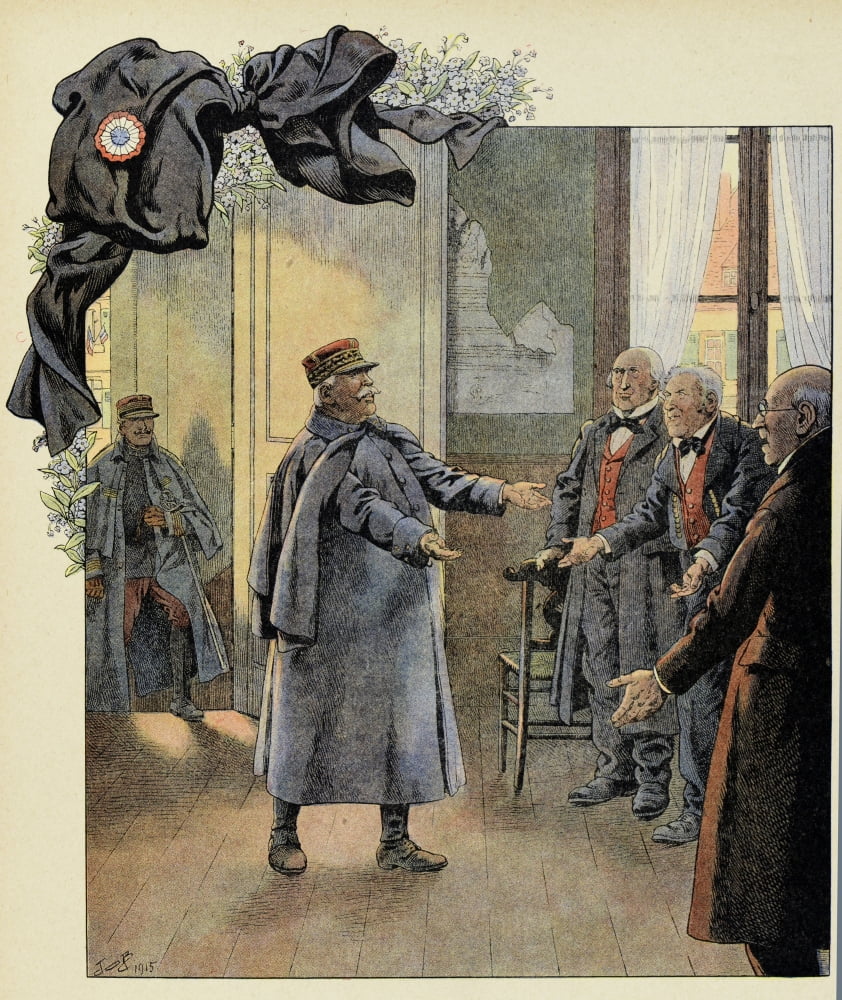 Jacques Marie Gaston Onfray De Breville Known As Job (1858-1931) Canvas Art - (18 x 24)