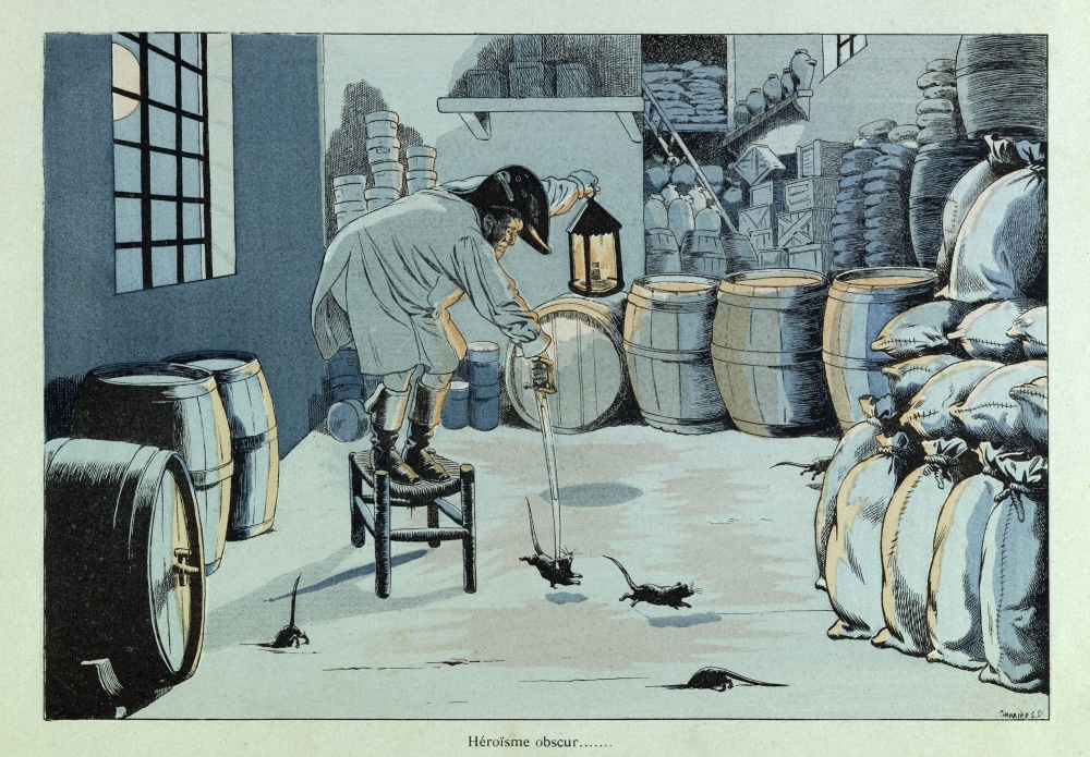 Jacques Marie Gaston Onfray De Breville Known As Job (1858-1931) Canvas Art - (24 x 18)
