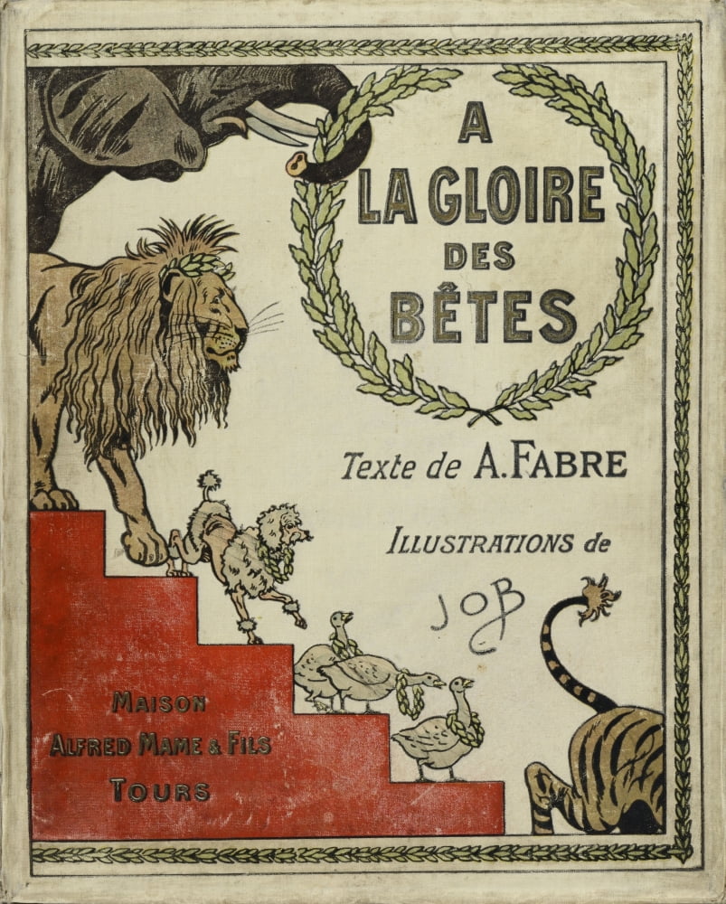 Jacques Marie Gaston Onfray De Breville Known As Job (1858-1931) Canvas Art -  (24 x 36)