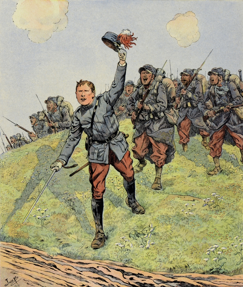 Jacques Marie Gaston Onfray De Breville Known As Job (1858-1931) Canvas Art - (24 x 36)