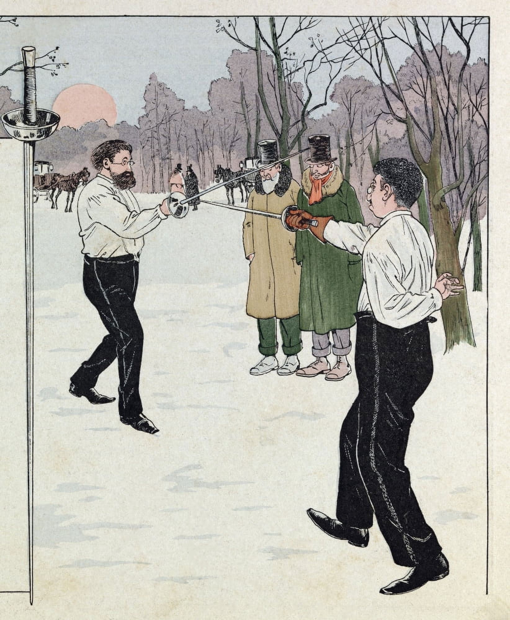 Jacques Marie Gaston Onfray De Breville Known As Job (1858-1931) Canvas Art - (24 x 36)