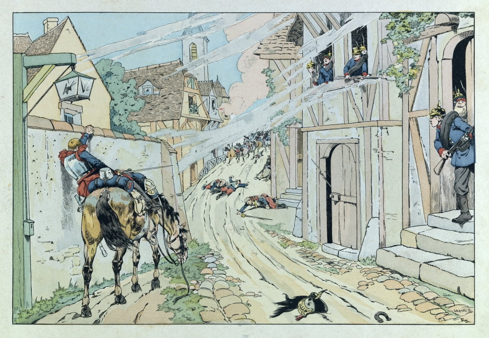 Jacques Marie Gaston Onfray De Breville Known As Job (1858-1931) Canvas Art - (36 x 24)