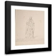 thumbnail image 1 of Jacques-Raymond Brascassat 12x14 Black Modern Framed Museum Art Print Titled - Canon, 14th Century., 1 of 5