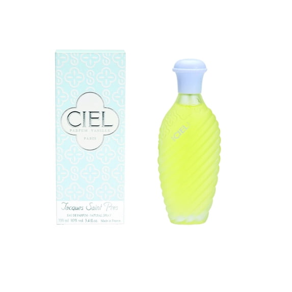 Jacques Saint Pres cIEL - Eau De Parfum for Women- Soft, Powdery Scent - Notes of Vanilla, White Rose, & Different Flowers- Feminine, Exquisite & Delicate- 34 Fl Oz