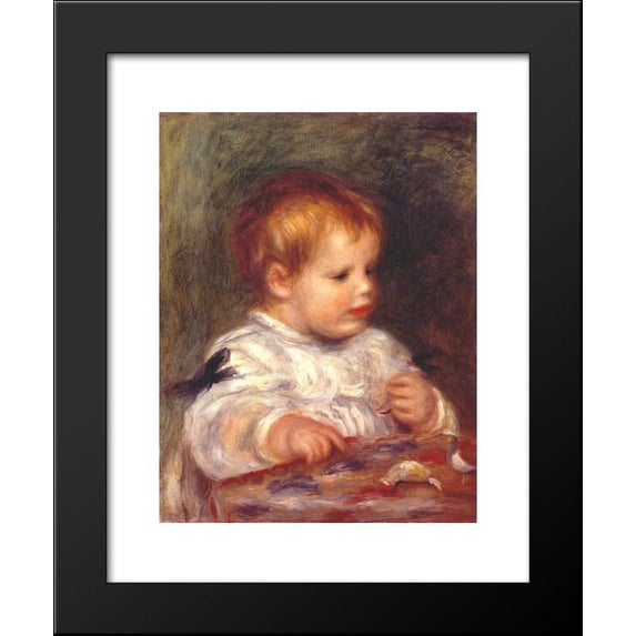Jacques fray as a baby 20x24 Framed Art Print by Renoir, Pierre Auguste