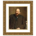 thumbnail image 1 of Jacques-Émile Blanche 15x18 Gold Ornate Wood Frame and Double Matted Museum Art Print Titled - Dr. Antoine Leon Florand (1857-1927), 1 of 4