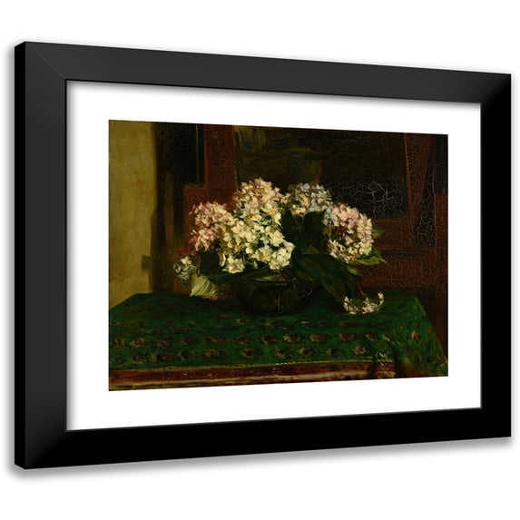 Jacques-Émile Blanche 24x20 Black Modern Framed Museum Art Print Titled - Horteias (Great Heat)