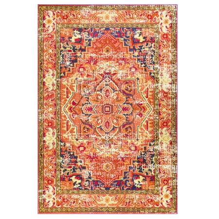 Jacquie Vintage Floral Area Rug