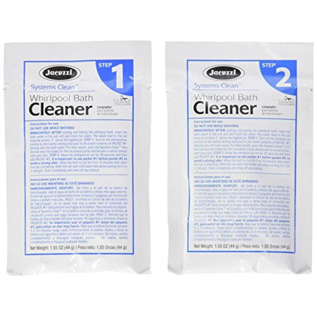 Jacuzzi T627000 Systems Clean Whirlpool Bath