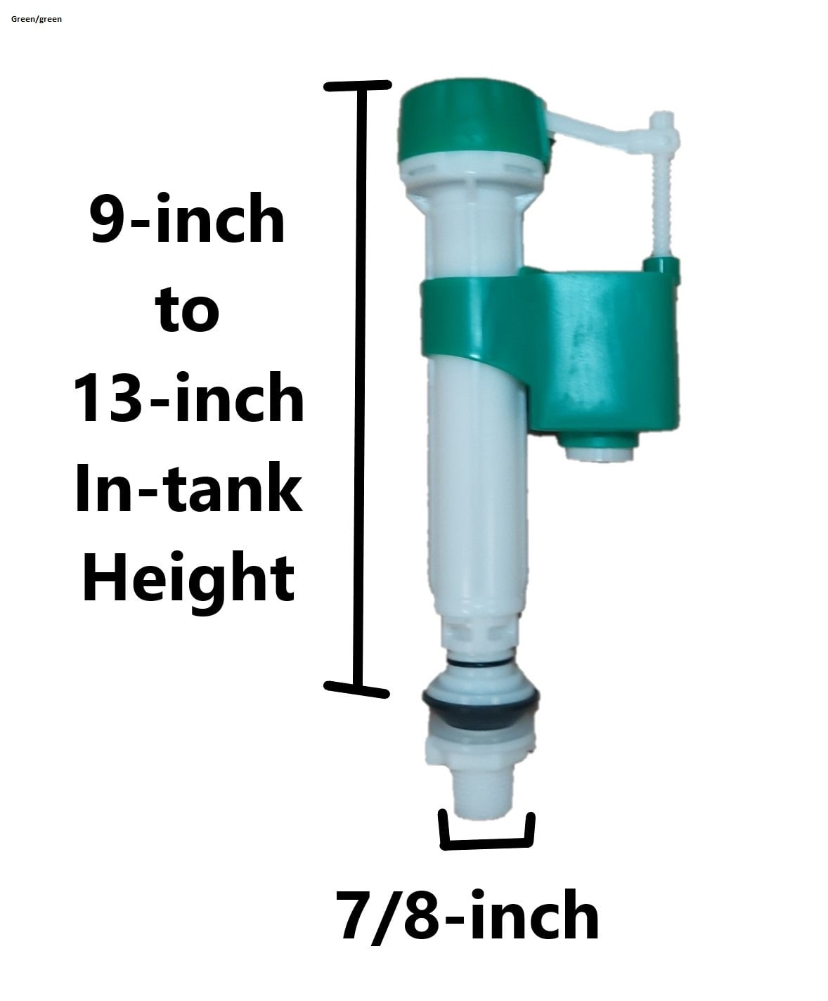Jacuzzi Toilet Fill Valve by NuFlush, Adjustable 7 to 14 inches High ...