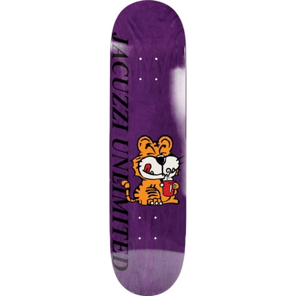 Jacuzzi Unlimited Skateboards Pur Purple Skateboard Deck - 9" (Deck Only)