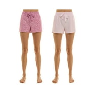 JACLYN NY Jacyln 2 Pack of Pajama Shorts (Juniors & Women)