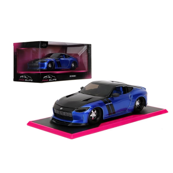 Jada 1:24 Pink Slips 2023 Nissan Z Diecast Model Car, Blue
