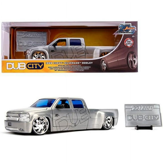 Jada 1:24 Scale 20th Anniversary '99 Silverado Dooley Pickup Truck