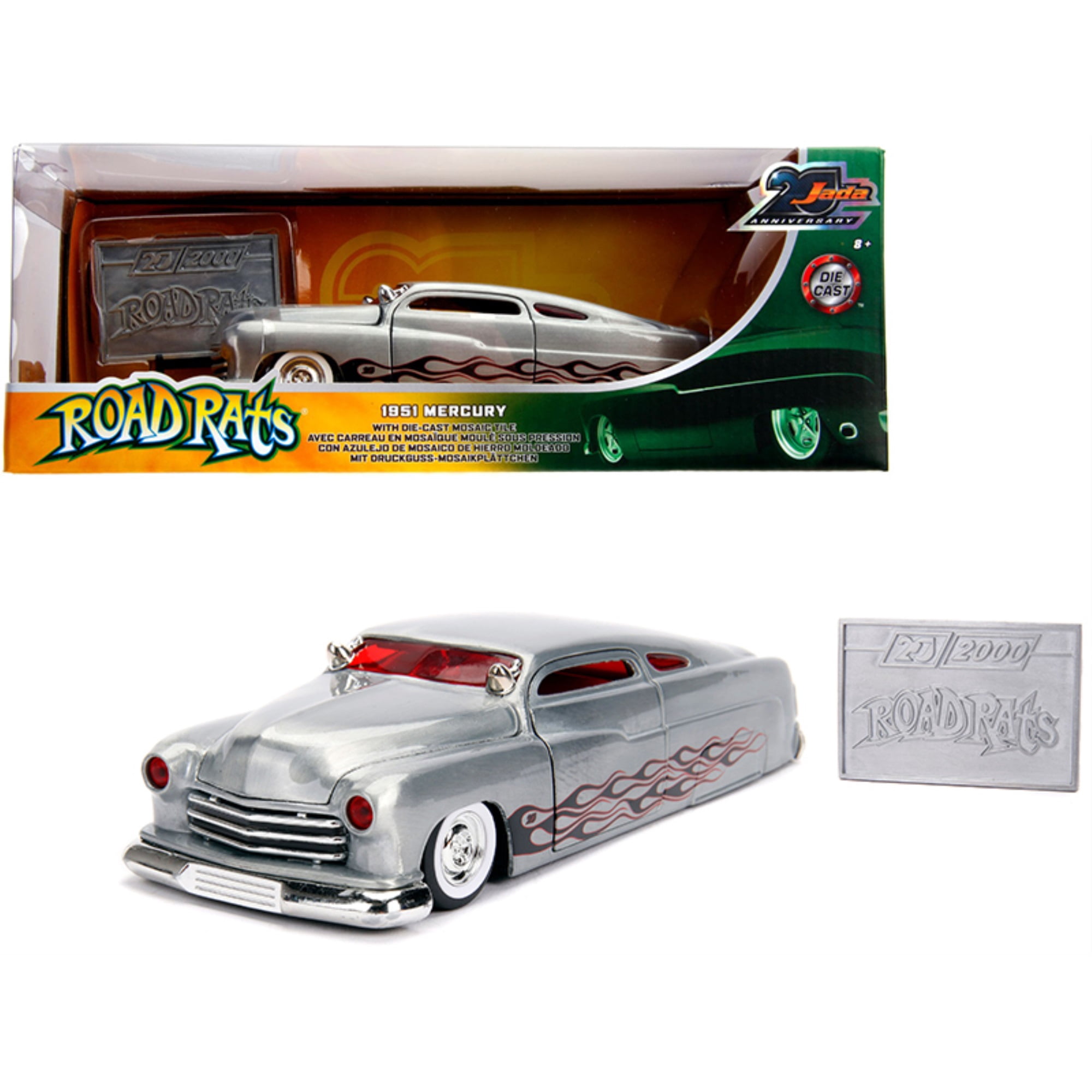 Jada Toys Road Rats 1951 Mercury ミニカー Jada 1:24 Scale '51 Mercury Road Rat Diecast Car - Walmart.com