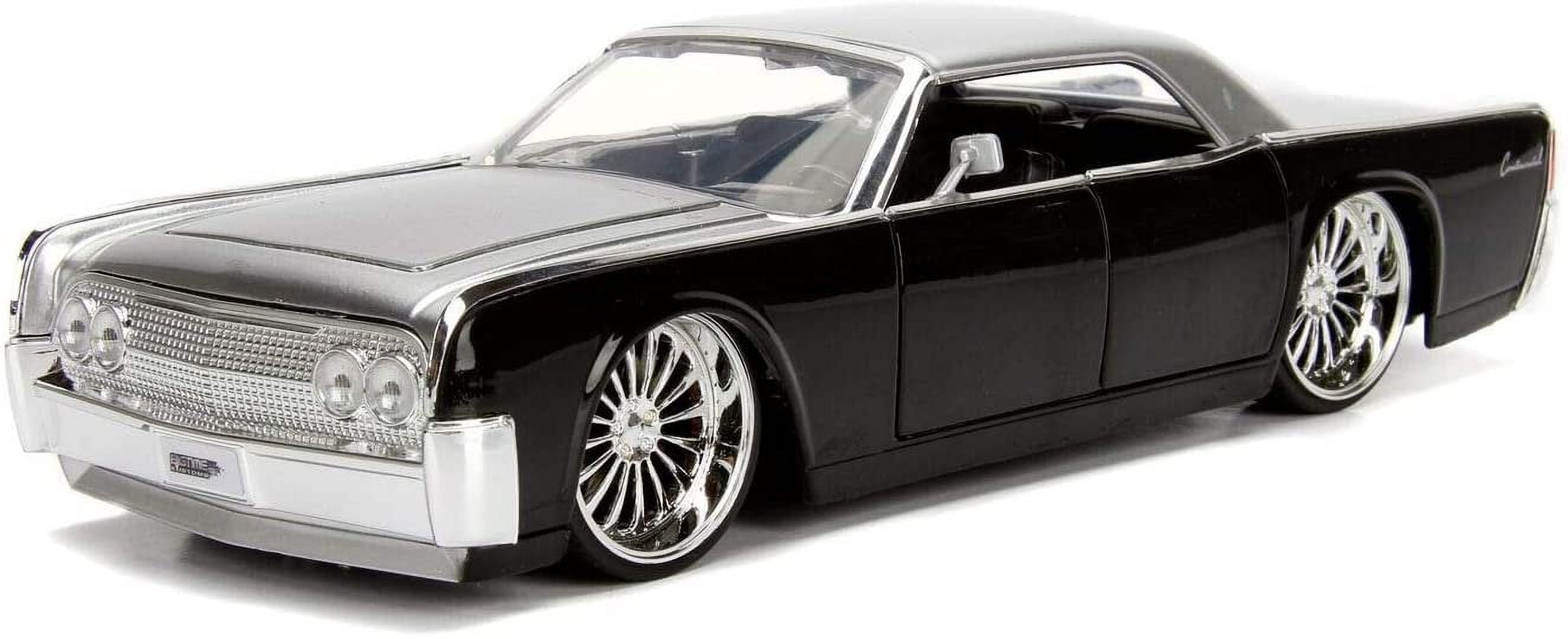 Jada 1/24 1963 リンカーンコンチネンタル Jada 1:24 Scale Black & Silver 1963 Lincoln Continental