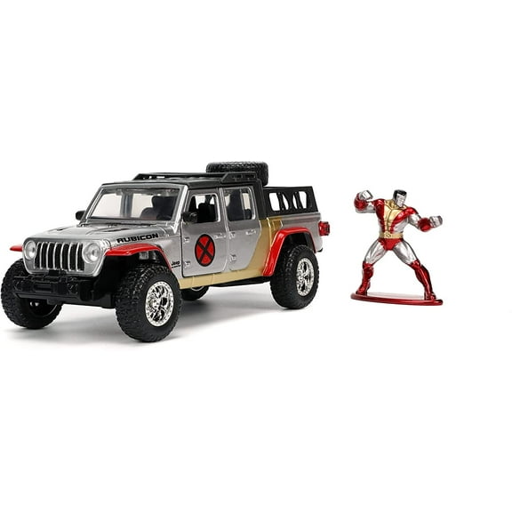Mavel 1:32 Colossus 2020 Jeep Gladiator Diecast Car and Figure