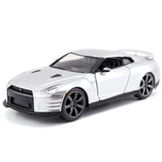 Jada 1:32 Scale Brian's Nissan GT-R R35 Silver Fast & Furious Movie Diecast Model Car