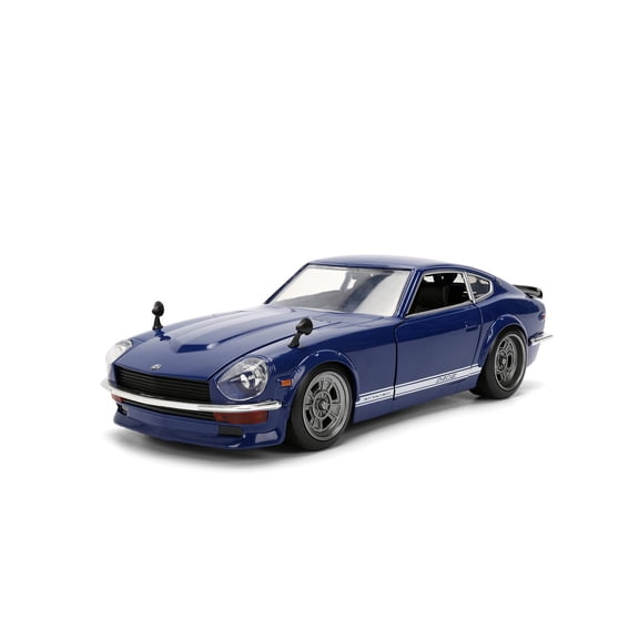 Jada 1972 Datsun 240Z, Dark Blue Toys 37020-1/24 Scale Diecast Model Car