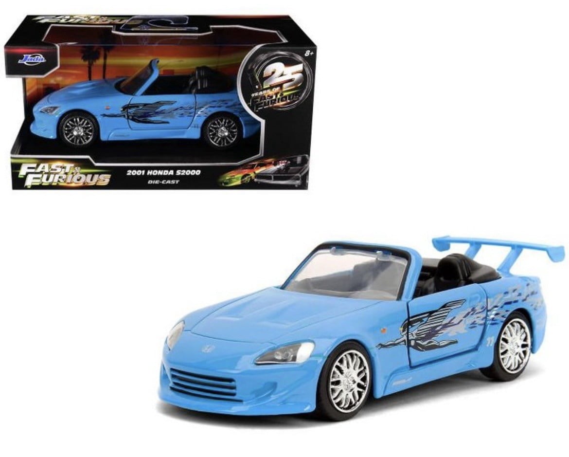 Jada 2001 Honda S2000 Fast & Furious 25 Year Anniversary 1:32