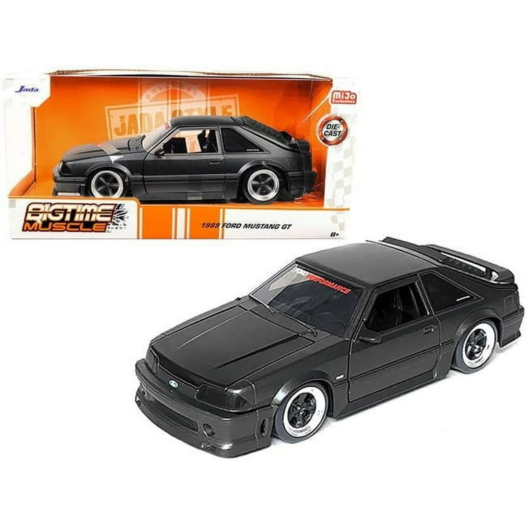 Jada 33605 1-24 Diecast 5.0 Hood Bigtime Muscle Series 1989 Ford