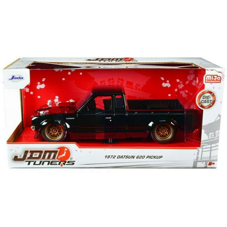 JADA JDM TUNERS 1972 DATSUN 2024 650 PICKUP TRUCK OFF WHITE 1:24 DIECAST