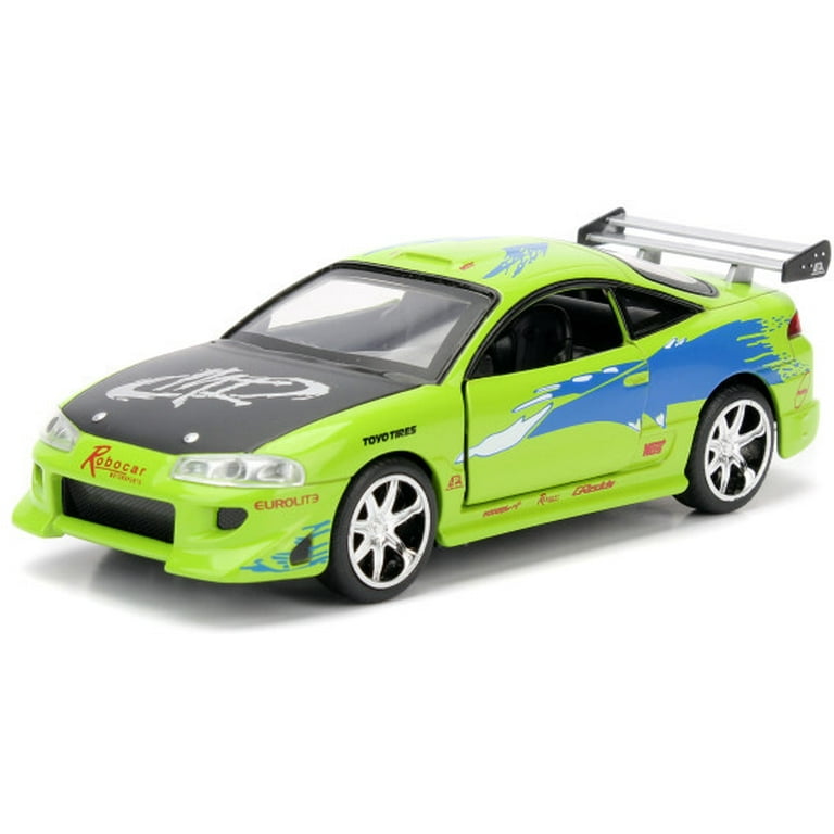 ミニカー FAST&FURIOUS ECLIPCE SPYDER VS DODGE MINT Racing Champions ERTL 1/64 Scale Fast Furious