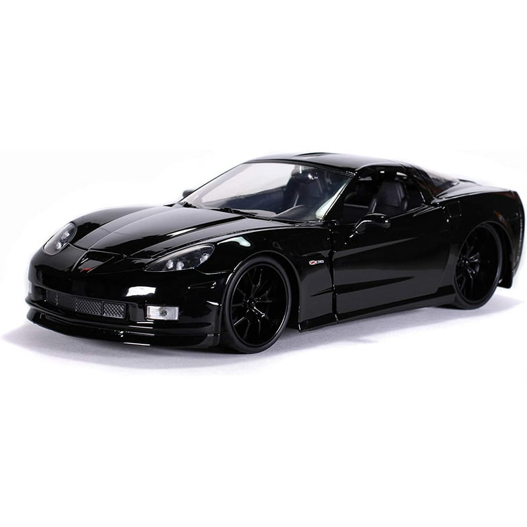 Jada Bigtime Muscle Series: 2006 Chevy Corvette Z06 (Black) 1/24