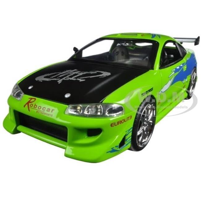 Jada Brians Mitsubishi Eclipse from 2001 1 by 24 Diecast Model Car