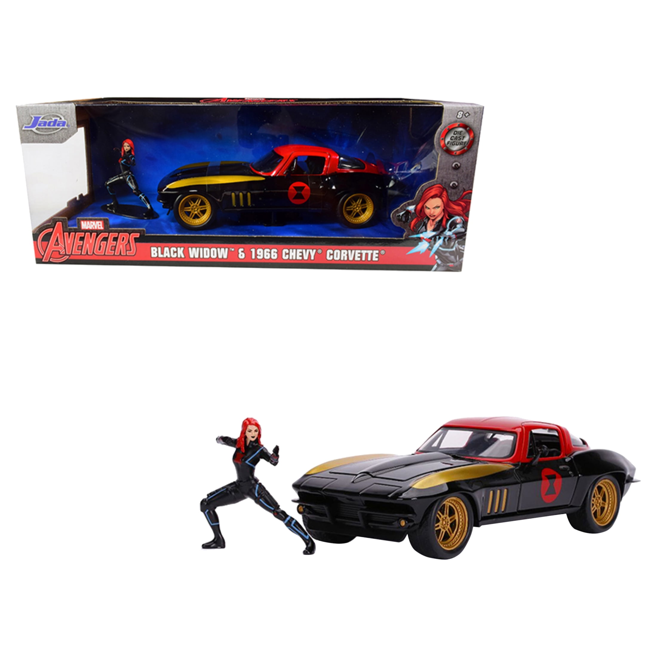 Jada Toys Marvel Guardians of The Galaxy 1:24 1967 Shelby