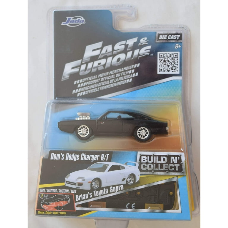 Jada Fast & Furious Dom's Dodge Charger R/T, Build 'n Collect 1:55