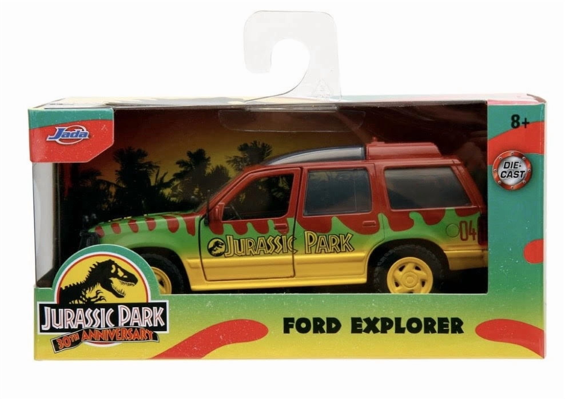 Jada Ford Explorer Jurassic Park 30th Anniversary 1:32 Scale - Walmart.com