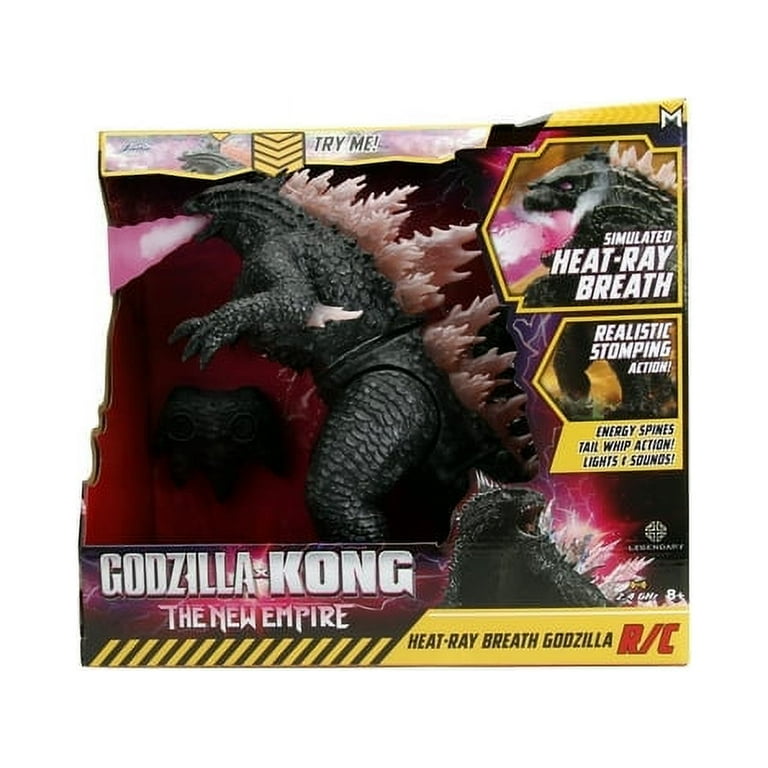 【保証書付】 Kong: x Godzilla Jada Heat-Ray Remote Godzilla Breath ホビーラジコン