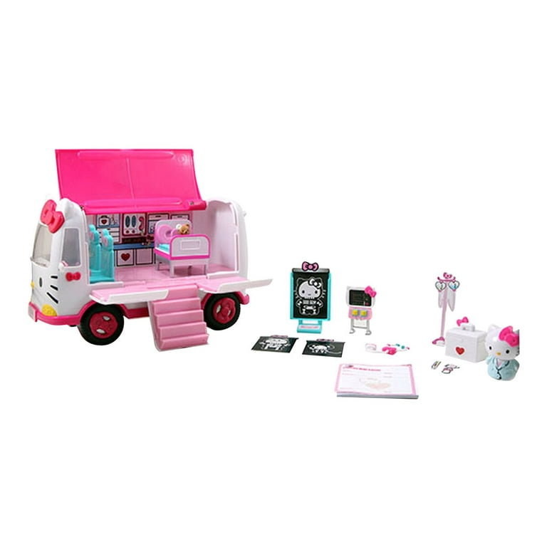 Hello kitty store helicopter and ambulance
