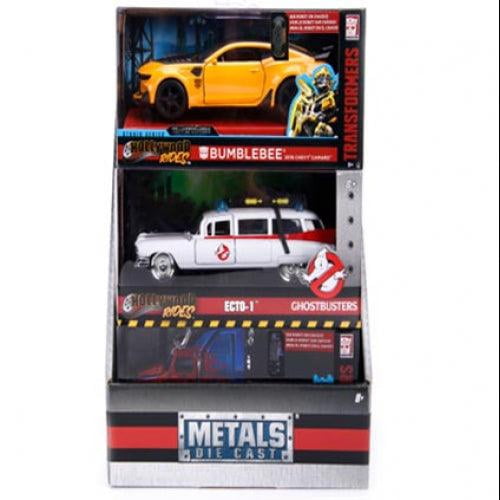 Jada Toys Marvel Die-Cast Fahrzeuge 1:32 - Spider-Man, Iron Man, Black Panther Mit öffnenden Türen