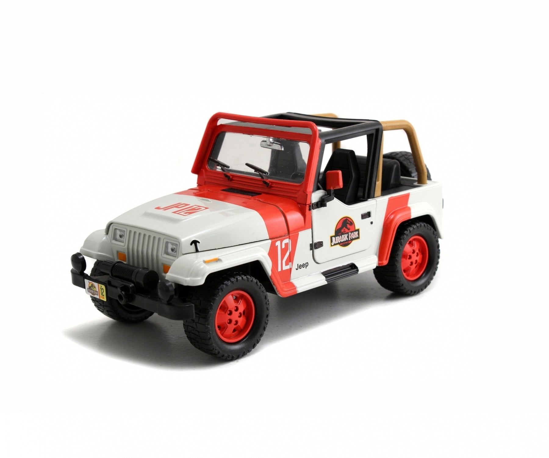 Jada Jurassic World, 1992 Jeep Wrangler, 1:24 253253005