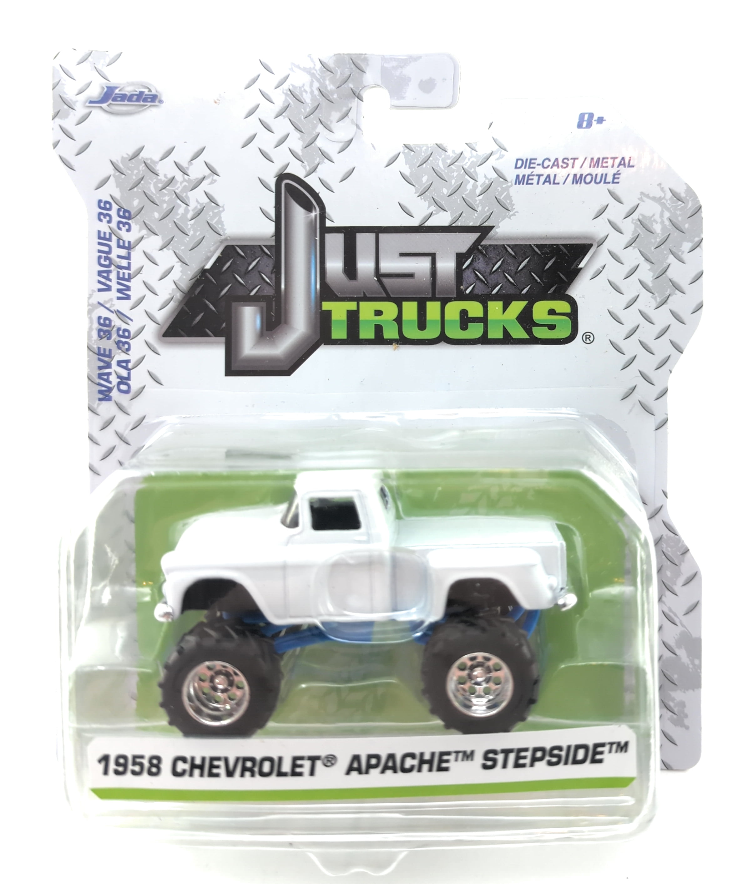 Jada Just Trucks Wave 36 White 1958 Chevrolet Apache