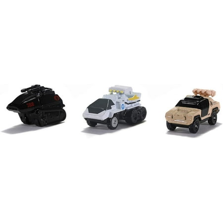 Jada Toys GI Joe 1.65" Nano 3-Pack Die-cast Cars, Toys for Kids and Adults 32083