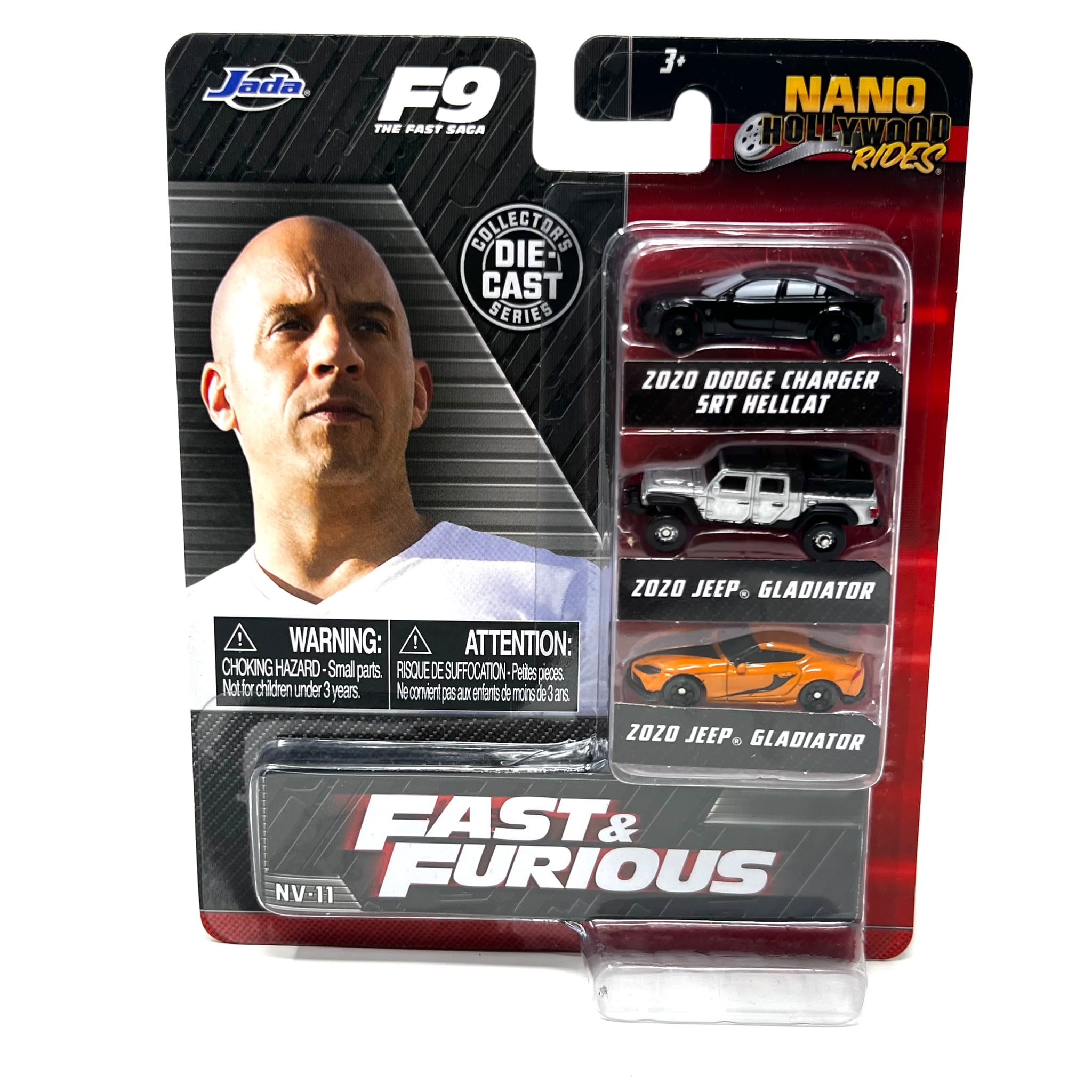 魅力の Jada Walmart.com - Error Furious & Fast Rides Hollywood Nano ミニカー