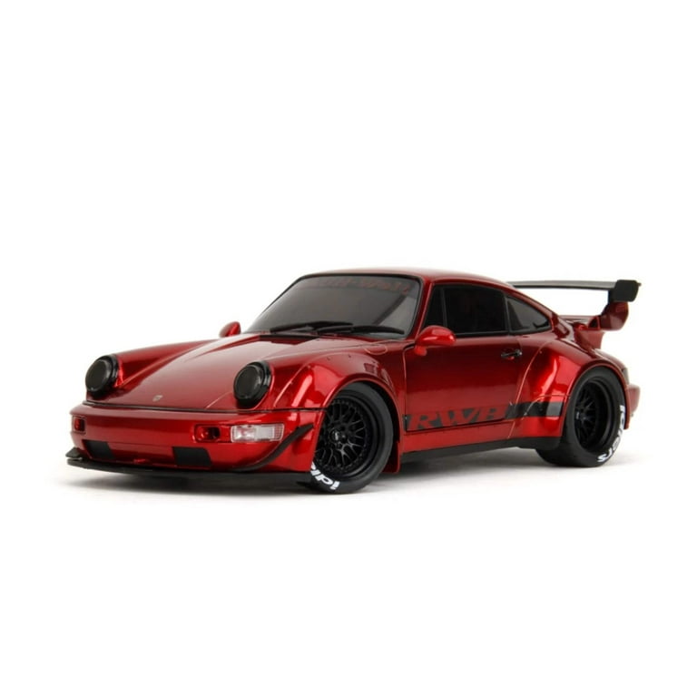 Jada Pink Slips Porsche 911 964 RWB Red Chrome 1:18 - Walmart.com
